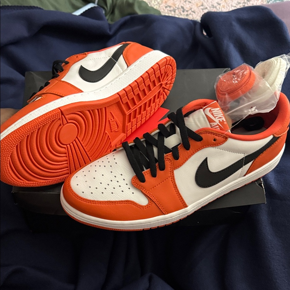 Nike Air Jordon 1 Low OG “Starfish” size 13